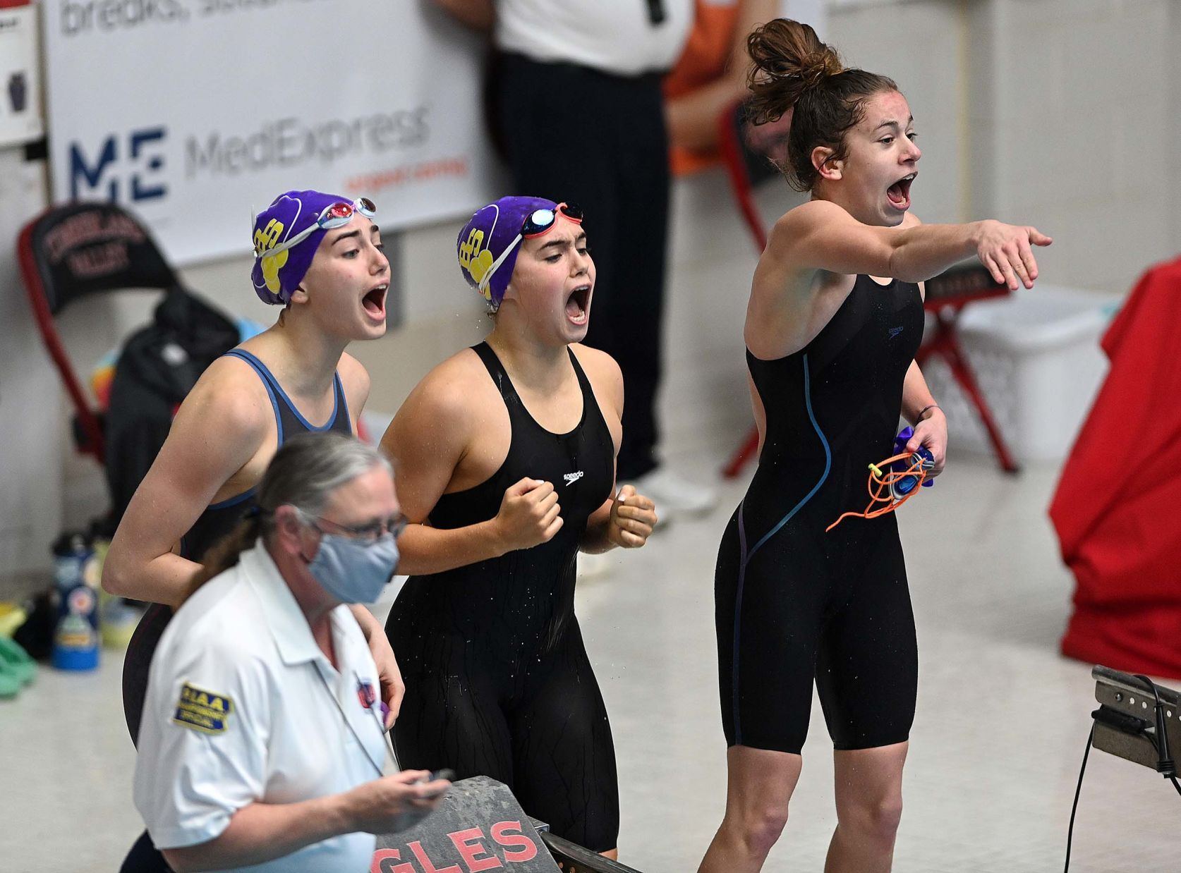 Swimming girls 2A 8